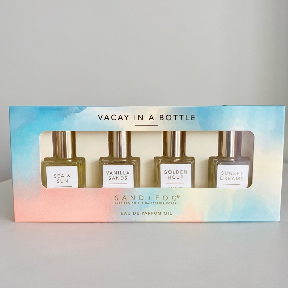Vacay In A Bottle- Sand + Fog Fragrance Set